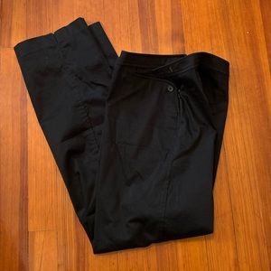 Ann Taylor black straight leg pant